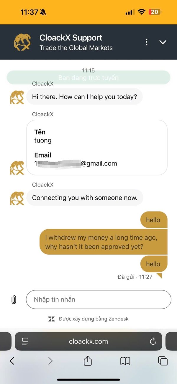 他们是骗子。绝对不要在这里存钱。我创建了一个账户并存了钱，但XAUUSD上的点差是220，然后我无法提现。这是一个诈骗。没有支持，没有人帮助，也没有人回复我的邮件。点差太高了。我怀疑他们是骗子，而且客